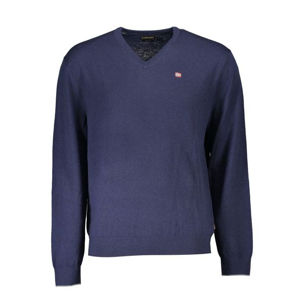 Napapijri NAPAPIJRI MAN BLUE SWEATER