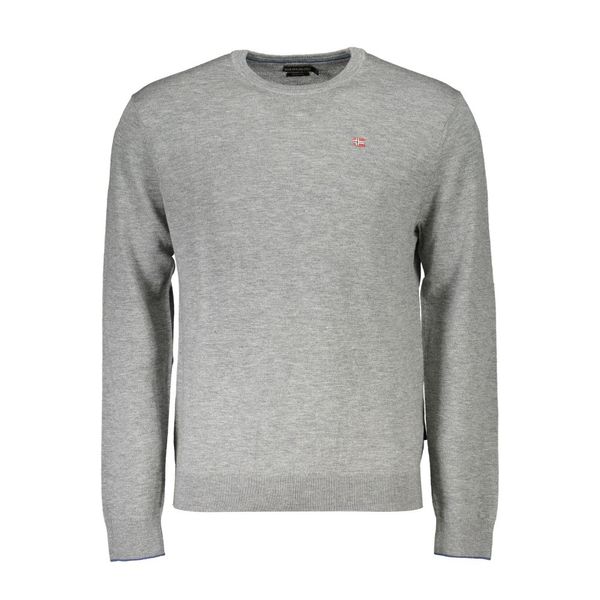 Napapijri NAPAPIJRI MAN GRAY SWEATER