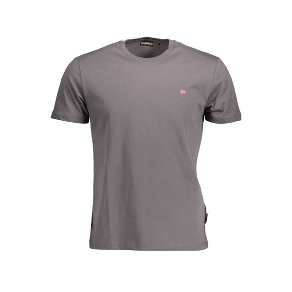 Napapijri NAPAPIJRI MEN'S SHORT SLEEVE T-SHIRT GRAY