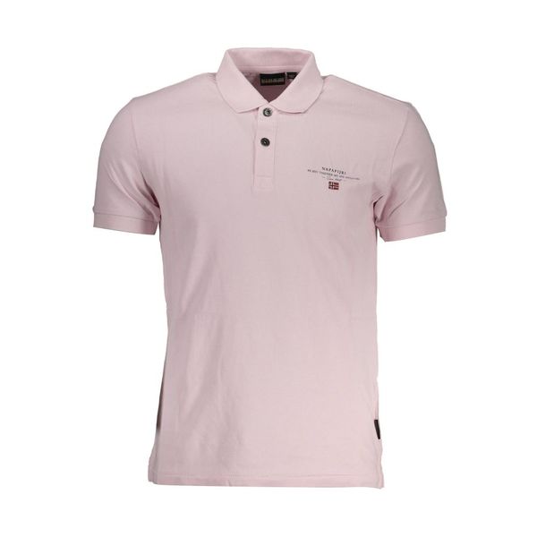 Napapijri NAPAPIJRI POLO SHORT SLEEVE MAN PINK
