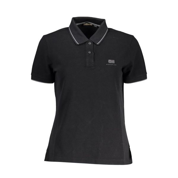 Napapijri NAPAPIJRI POLO SHORT SLEEVE WOMAN BLACK