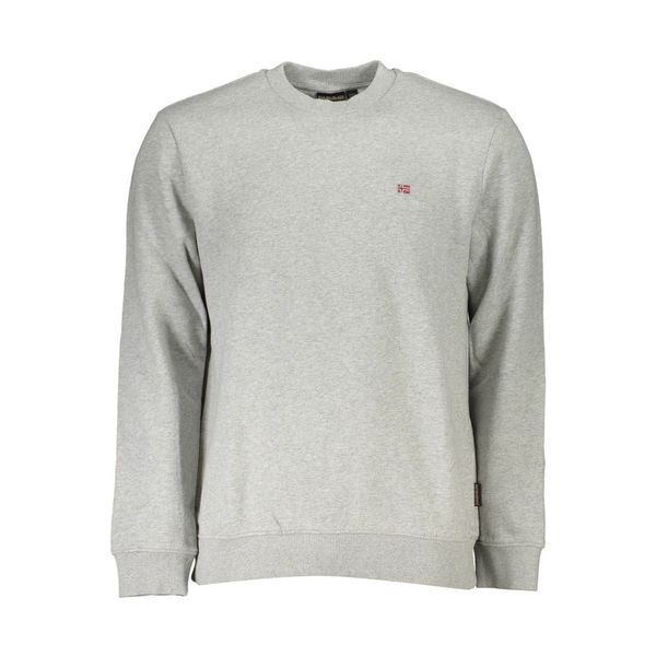 Napapijri NAPAPIJRI SWEATSHIRT WITHOUT ZIP GRAY MAN