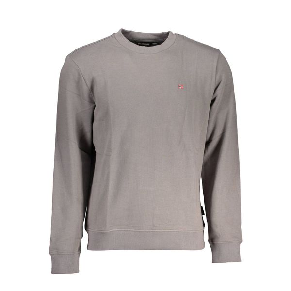 Napapijri NAPAPIJRI SWEATSHIRT WITHOUT ZIP GRAY MAN