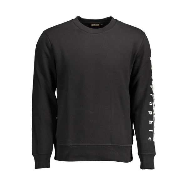 Napapijri NAPAPIJRI SWEATSHIRT WITHOUT ZIP MAN BLACK