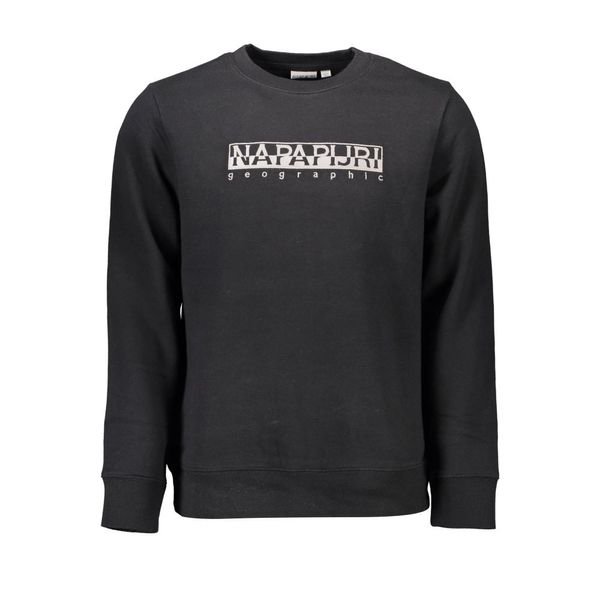 Napapijri NAPAPIJRI SWEATSHIRT WITHOUT ZIP MAN BLACK