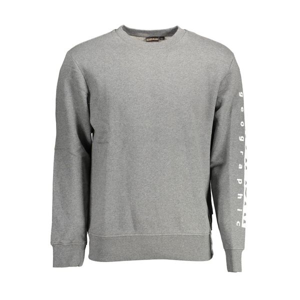 Napapijri NAPAPIJRI SWEATSHIRT WITHOUT ZIP MAN GRAY