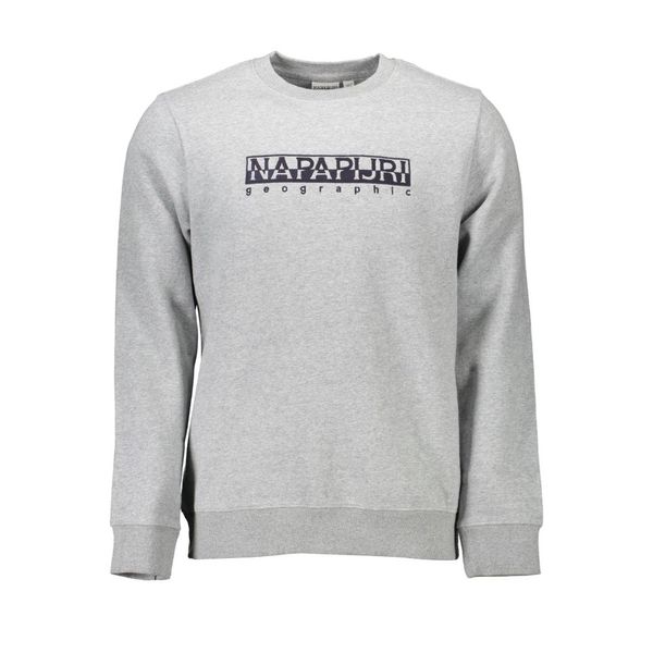 Napapijri NAPAPIJRI SWEATSHIRT WITHOUT ZIP MAN GRAY