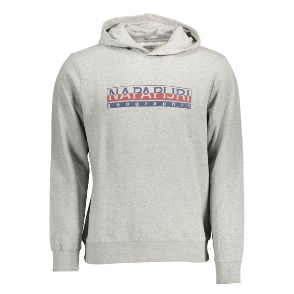 Napapijri NAPAPIJRI SWEATSHIRT WITHOUT ZIP MAN GRAY