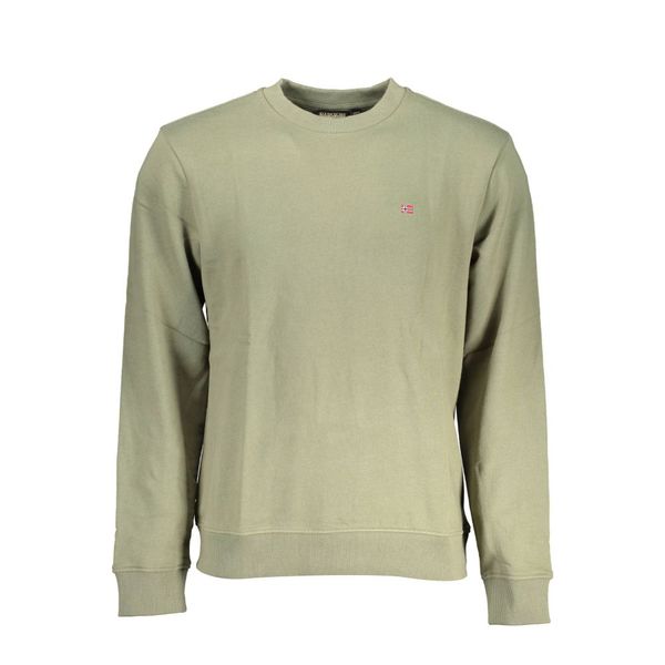 Napapijri NAPAPIJRI SWEATSHIRT WITHOUT ZIP MAN GREEN