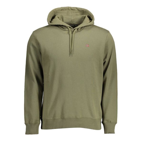 Napapijri NAPAPIJRI SWEATSHIRT WITHOUT ZIP MAN GREEN