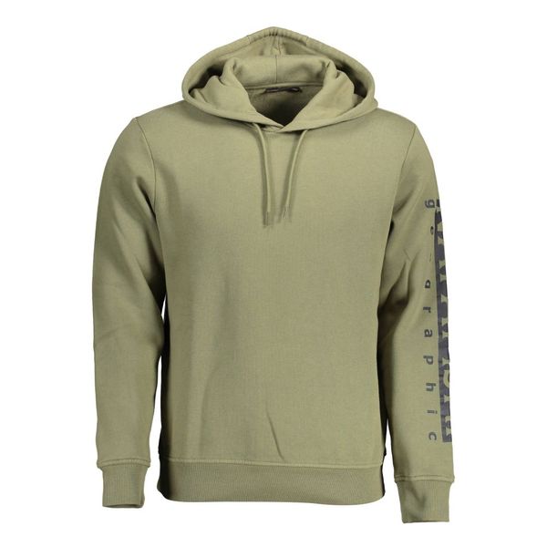Napapijri NAPAPIJRI SWEATSHIRT WITHOUT ZIP MAN GREEN