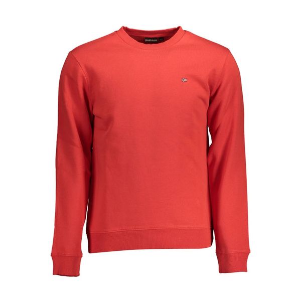 Napapijri NAPAPIJRI SWEATSHIRT WITHOUT ZIP MAN RED