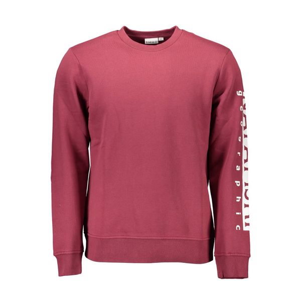 Napapijri NAPAPIJRI SWEATSHIRT WITHOUT ZIP MAN RED