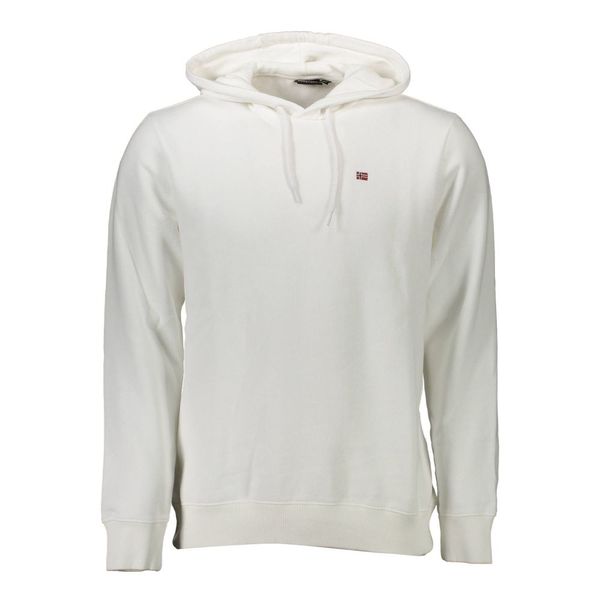 Napapijri NAPAPIJRI SWEATSHIRT WITHOUT ZIP MAN WHITE