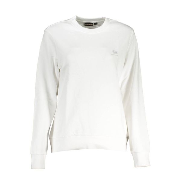 Napapijri NAPAPIJRI SWEATSHIRT WITHOUT ZIP WOMAN WHITE