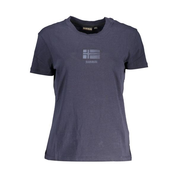 Napapijri NAPAPIJRI WOMEN'S SHORT SLEEVE T-SHIRT BLUE