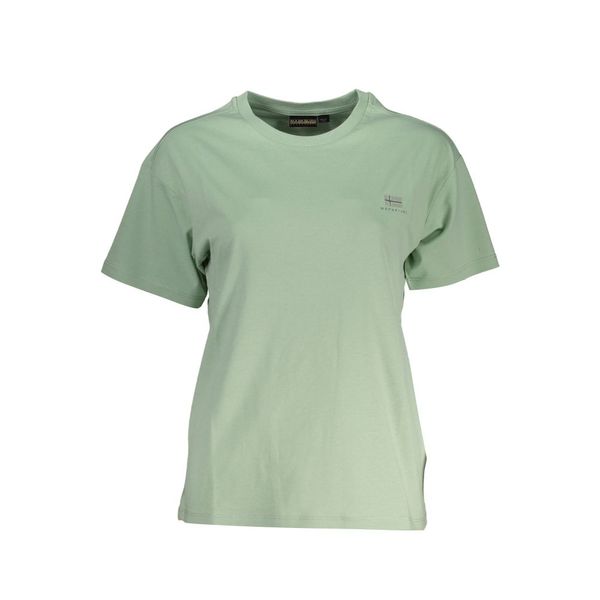 Napapijri NAPAPIJRI WOMEN'S SHORT SLEEVE T-SHIRT GREEN