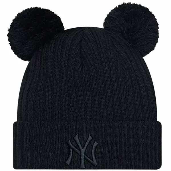 New Era New era fem double pom new york yankees beanie 60364290