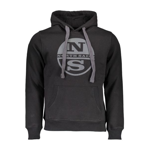 North Sails NORTH SAILS BLACK MAN SWEATSHIRT WITHOUT ZIP