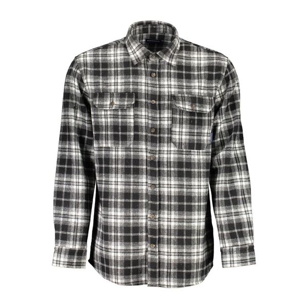 North Sails NORTH SAILS BLACK MEN'S LONG SLEEVED SHIRT