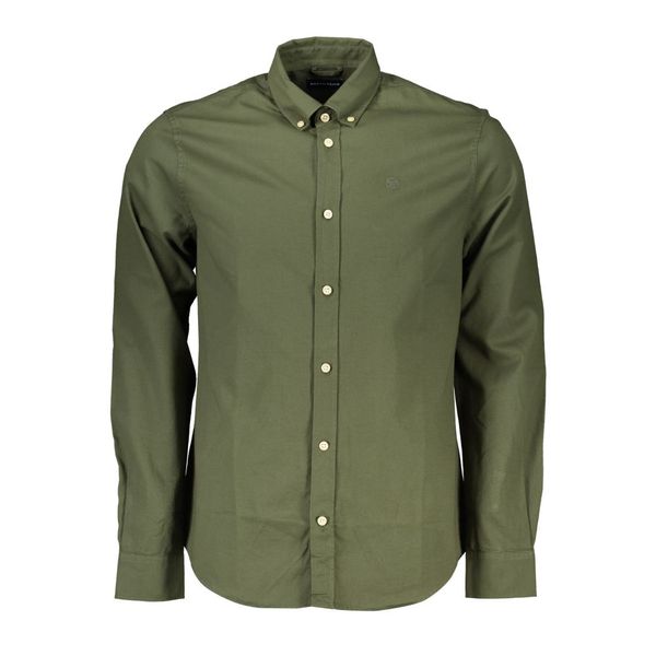 North Sails NORTH SAILS GREEN MEN'S LONG SLEEVED SHIRT