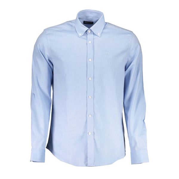 North Sails NORTH SAILS LIGHT BLUE MAN LONG SLEEVED SHIRT