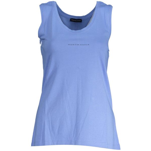North Sails NORTH SAILS LIGHT BLUE WOMEN'S TANK TOP