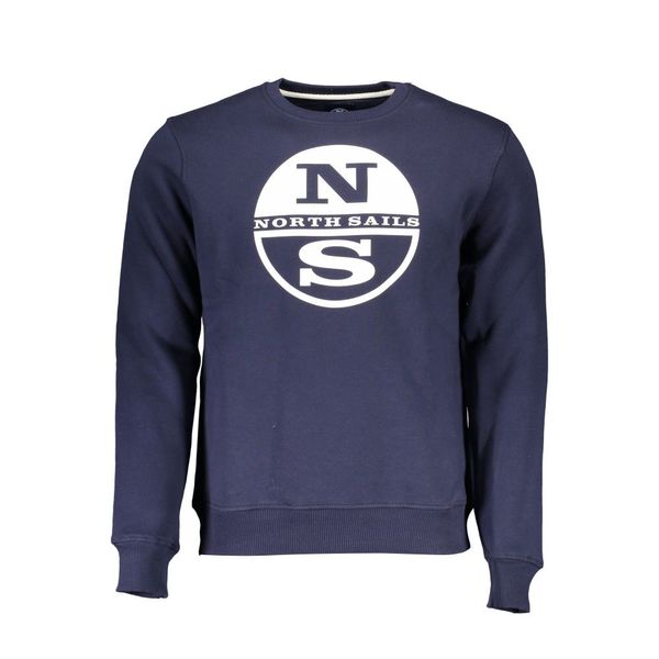North Sails NORTH SAILS MAN BLUE SWEATSHIRT WITHOUT ZIP