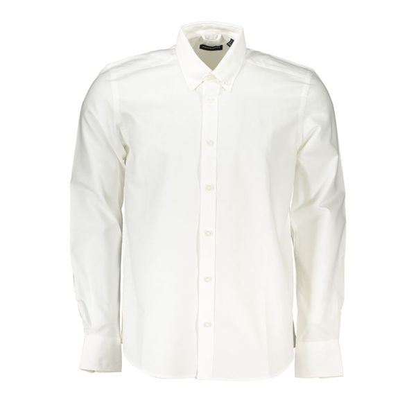 North Sails NORTH SAILS MEN'S WHITE LONG SLEEVE SHIRT