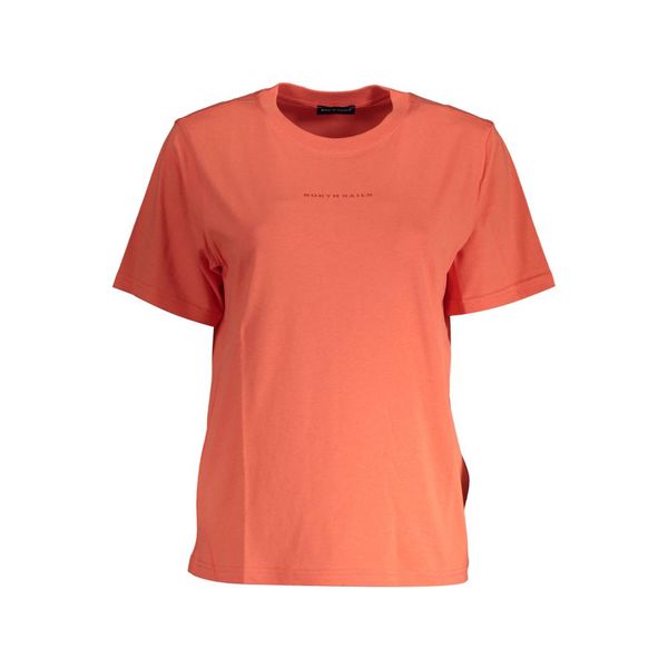 North Sails NORTH SAILS ORANGE WOMEN'S SHORT SLEEVE T-SHIRT