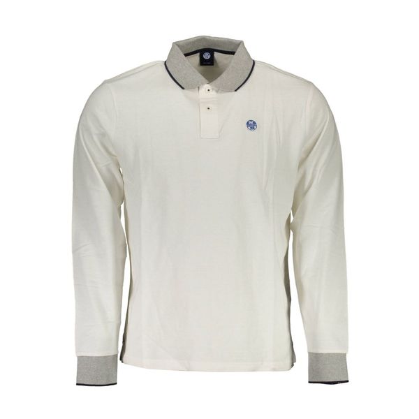North Sails NORTH SAILS POLO LONG SLEEVE MAN WHITE