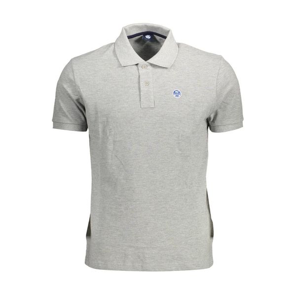 North Sails NORTH SAILS SHORT SLEEVE POLO SHIRT MAN GRAY