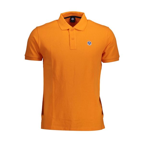 North Sails NORTH SAILS SHORT SLEEVE POLO SHIRT MAN ORANGE
