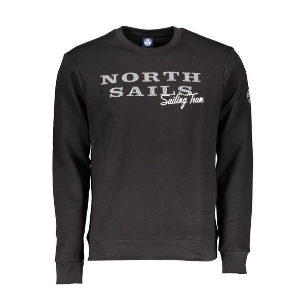 North Sails NORTH SAILS SWEATSHIRT WITHOUT ZIP MAN BLACK