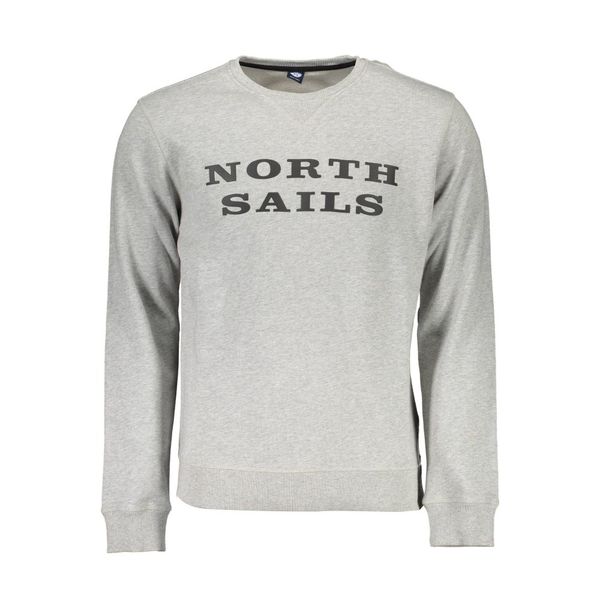North Sails NORTH SAILS SWEATSHIRT WITHOUT ZIP MAN GRAY