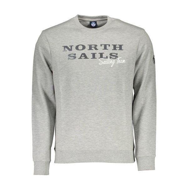 North Sails NORTH SAILS SWEATSHIRT WITHOUT ZIP MAN GRAY