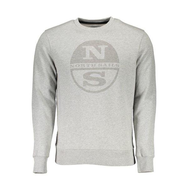 North Sails NORTH SAILS SWEATSHIRT WITHOUT ZIP MAN GRAY