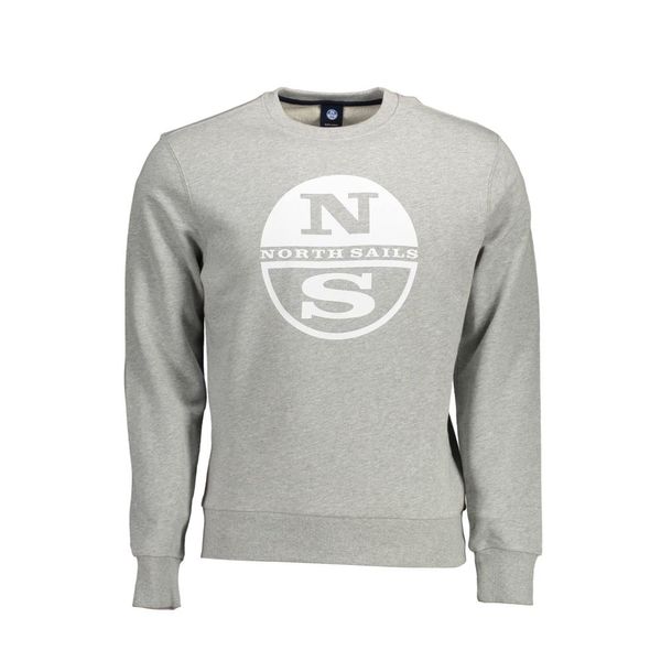 North Sails NORTH SAILS SWEATSHIRT WITHOUT ZIP MAN GRAY
