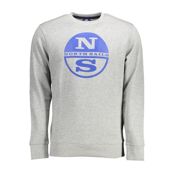 North Sails NORTH SAILS SWEATSHIRT WITHOUT ZIP MAN GRAY