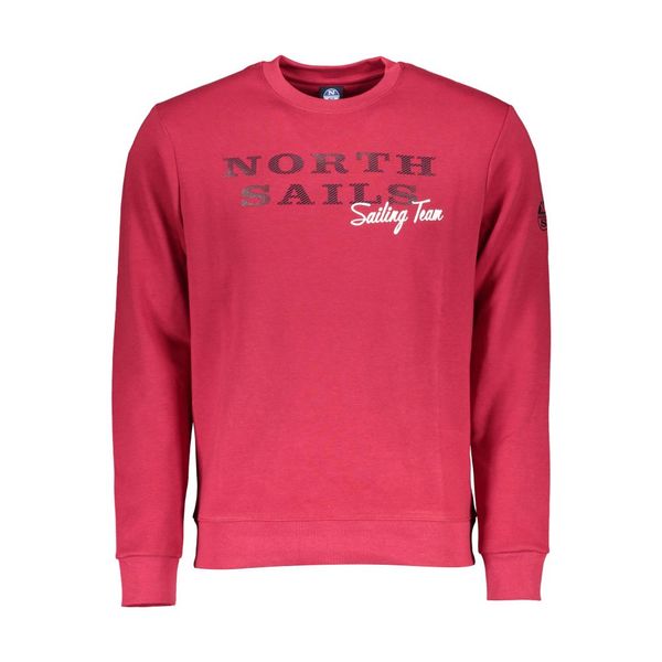 North Sails NORTH SAILS SWEATSHIRT WITHOUT ZIP MAN RED
