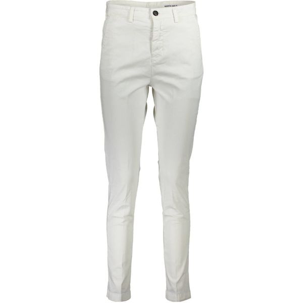 North Sails NORTH SAILS WHITE WOMAN TROUSERS