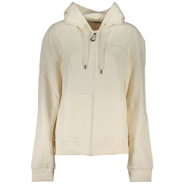 North Sails NORTH SAILS WOMEN'S WHITE ZIPPED SWEATSHIRT