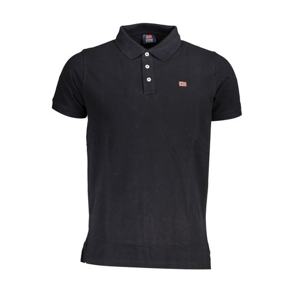 Norway 1963 NORWAY 1963 BLACK MEN'S SHORT SLEEVED POLO SHIRT