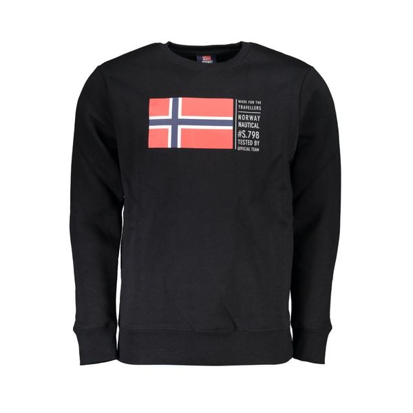 Norway 1963 NORWAY 1963 BLACK MEN'S ZIPLESS SWEATSHIRT