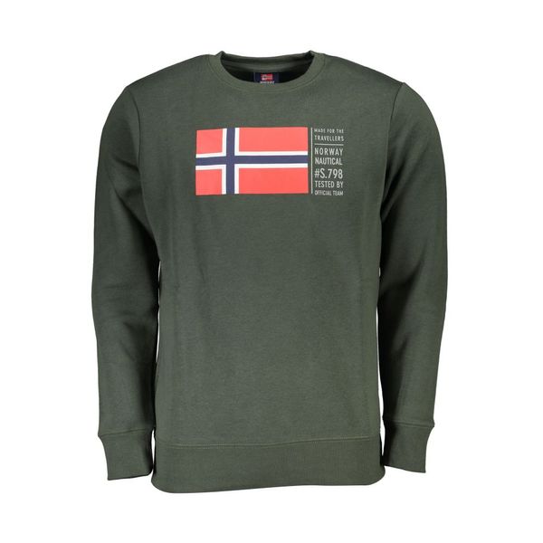 Norway 1963 NORWAY 1963 GREEN MEN'S ZIPLESS SWEATSHIRT