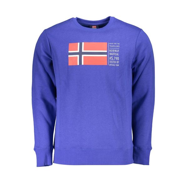 Norway 1963 NORWAY 1963 MEN'S BLUE ZIPLESS SWEATSHIRT