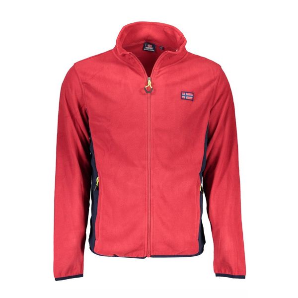 Norway 1963 NORWAY 1963 SWEATSHIRT WITH ZIP MAN RED