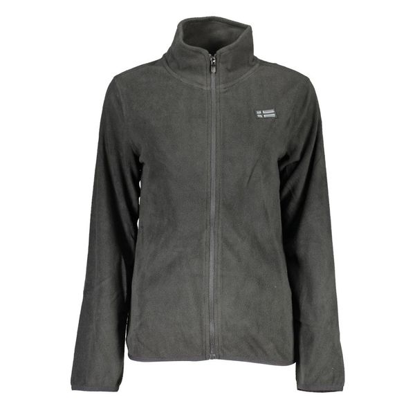 Scuola Nautica Italiana NORWAY 1963 SWEATSHIRT WITH ZIP WOMAN BLACK