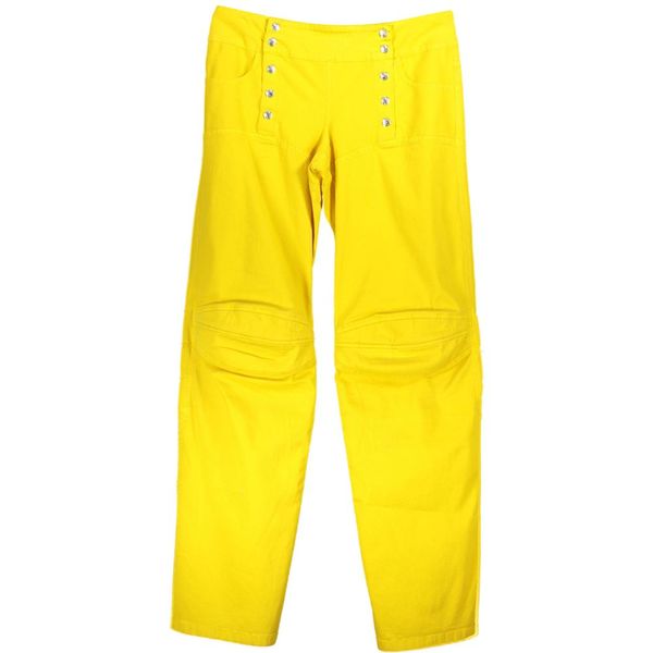 Phard PHARD YELLOW WOMEN'S TROUSERS