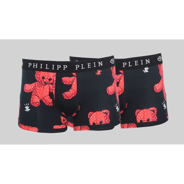 Philipp Plein Philipp Plein muško donje rublje UUPB21-99 BI-PACK BLK-TEDDY